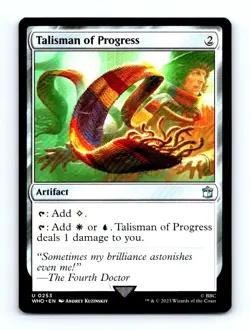 #253 2023 Doctor Who Talisman of Progress Uncommon - Image 1