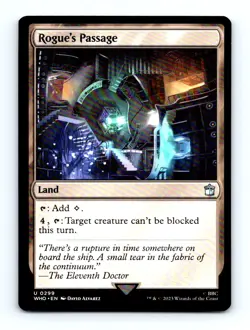 #299 2023 Doctor Who * Rogue's Passage Uncommon - Image 1