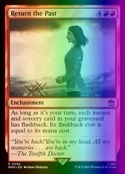 MTG Magic the Gathering Return the Past (92/1208) Doctor Who LP FOIL - Image 1
