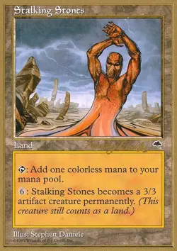MTG Stalking Stones (rb327/117) World Championship Decks 1998 MP - Image 1