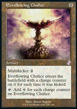 MTG Magic the Gathering Everflowing Chalice (394/429) Time Spiral Remastered LP - Image 1