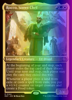 MTG Rocco, Street Chef (144/230) March of the Machine The Aftermath LP FOIL - Image 1