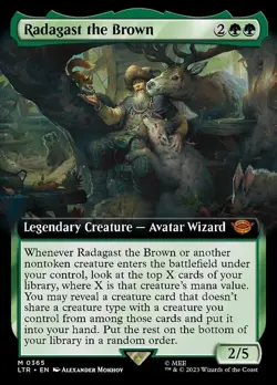 MTG Radagast the Brown (365/915) The Lord of the Rings Tales of Middle-earth LP - Image 1