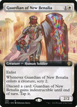 MTG Magic the Gathering Guardian of New Benalia (386/552) Dominaria United LP - Image 1