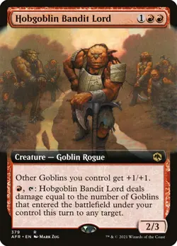 MTG Hobgoblin Bandit Lord (379/518) Adventures in the Forgotten Realms NM - Image 1