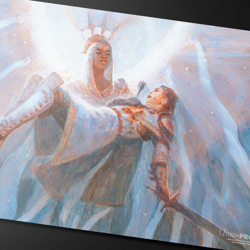 Ultra Pro MTG Playmat: Innistrad Remastered Rare White 2: Restoration Angel - Image 2