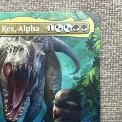 Indominus Rex, Alpha - Jurassic World (REX) #14 NM Borderless Non-Foil MTG - Image 3