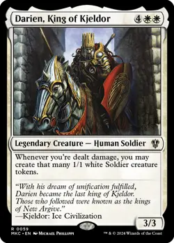 Darien, King of Kjeldor - 59 / English / Near Mint MTG - Image 1