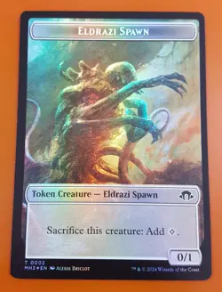 1x Eldrazi Spawn & Gremlin (0023) | FOIL TOKEN | Modern Horizons 3 | MTG Magic - Image 1