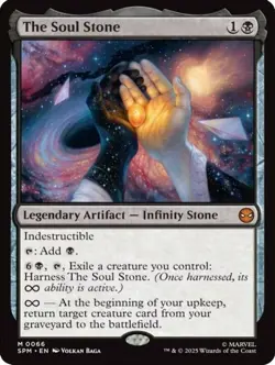 Near Mint, English - 1 x MTG The Soul Stone Marvel's Spider-Man - Image 1