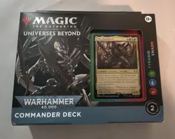 MTG: Universes Beyond Warhammer 40k Tyranid Swarm Commander Deck Sealed - Image 1