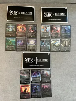 MTG Secret Lair x Final Fantasy Bundle | Nonfoil | Opened | Description - Image 1