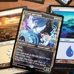 Magic Commander Deck MTG 100 - *Errant and Giada FANCY FLYING BIRDS Tribal W/U* - Image 1