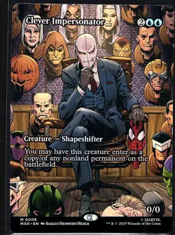 Clever Impersonator (Borderless) M Marvel Eternal-Legal 8 NM Normal - Image 1