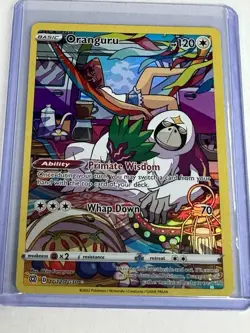 Oranguru TG12/TG30 Full Art Ultra Rare Card Pokemon TCG Brilliant Stars Set - NM - Image 1