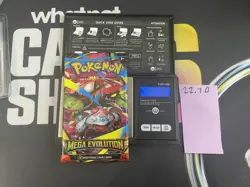 22.70g VERY HEAVY Mega Evolution Pokemon Sealed Booster Pack New SIR/HRU - Image 1