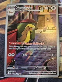 Gumshoos Illustration Rare Mega Evolution 153/132 Pokemon TCG Mint - Image 2