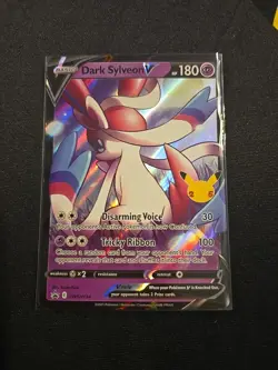 Pokemon Dark Sylveon V SWSH134 Normal Size Official Celebrations Promo Near Mint - Image 1