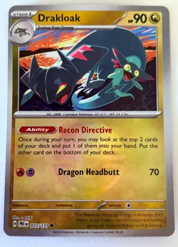 Drakloak 72/131 (Poke Ball Pattern) - SV: Prismatic Evolutions Pokemon TCG - Image 1