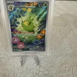 2025 Pokemon SV White Flare WHT EN Swadloon Illustration Rare #088/086 PSA 10 - Image 3