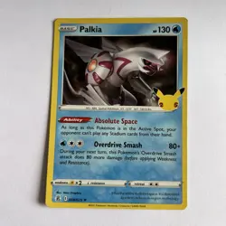 Pokemon TCG Palkia 004/025 Anniversary Celebrations Holo Rare NM Pack Fresh - Image 1
