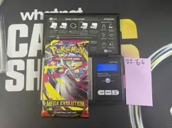22.66g VERY HEAVY Mega Evolution Pokemon Sealed Booster Pack New SIR/HRU - Image 1
