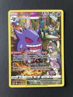Pokemon TCG Gengar Full Art Trainer Gallery TG06/TG30 Near Mint Lost Origin - Image 1