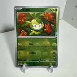 Pokemon TCG Petilil (Master Ball Pattern) 006/086 Sv: Black Bolt Holo - Image 1