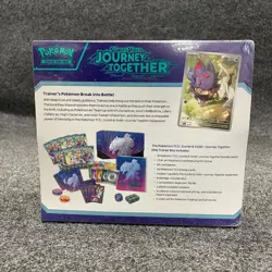 POKEMON Scarlet & Violet Journey Together Elite Trainer Box, Sealed Box, Dented - Image 4