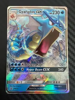 Pokemon TCG Gyarados GX SM212 Sun & Moon Black Star Promo NM - Image 1