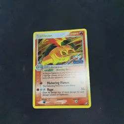 Typhlosion Reverse Holo Rare 17/115 EX Unseen Forces 2005 Stamped pokemon tcg - Image 3