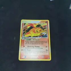 Typhlosion Reverse Holo Rare 17/115 EX Unseen Forces 2005 Stamped pokemon tcg - Image 4
