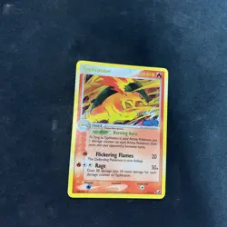 Typhlosion Reverse Holo Rare 17/115 EX Unseen Forces 2005 Stamped pokemon tcg - Image 5