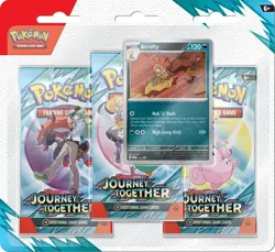 Pokemon Scarlet & Violet Journey Together 3 Pack Blister - Image 2