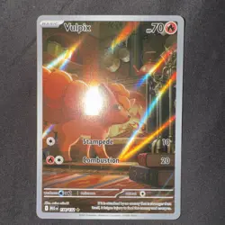 Pokemon TCG: Mega Evolutions Vulpix 138/132 Illustration Rare Near Mint - Image 1