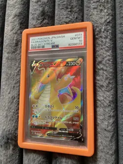 PSA 10 GEM MINT JAPANESE POKEMON 2021 DRAGONITE V 073/067 BLUE SKY STREAM s7R - Image 1