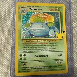 2021 Pokemon SWSH Celebrations Venusaur Classic Collection #15/102 - Image 1