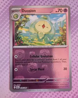 Pokemon TCG - Duosion - 038/086 - (Master Ball Pattern) - SV: Black Bolt - Image 1