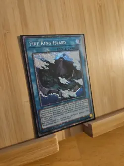 RA03-EN059 Fire King Island Platinum Secret Rare 1st Ed YuGiOh - Image 2
