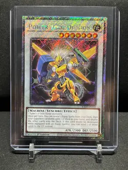 Power Tool Dragon RA04-EN135 1st Edition Platinum Secret Rare Yu-Gi-Oh! NM - Image 1