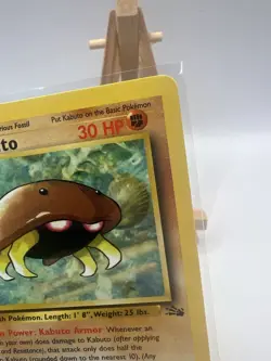 Kabuto 50/62 1st Edition Fossil Common Pokemon Card WOTC - LP - Image 3