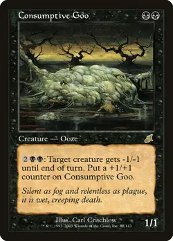 CONSUMPTIVE GOO - Scourge - MTG Magic the Gathering Card - Rare - Image 1
