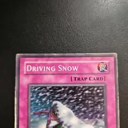 Yu-Gi-Oh! Driving Snow Common Trap Card PSV-018 MP - Image 2