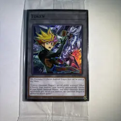 Yugioh Token Card TKN5-EN025 Playmaker & Cyberse Quantum Dragon New Sealed - Image 1