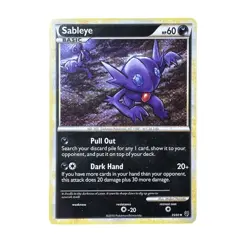 Sableye 35/90 Rare Pokemon Card Darkness Rising 2010 LP/MP - Image 1