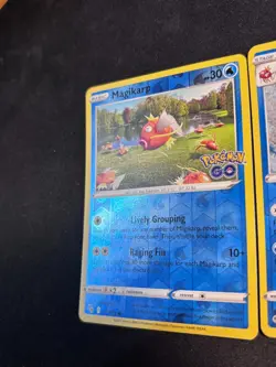 Pokemon Go TCG Magikarp Reverse Card 021/078 & Gyarados 022/078 Reverse - Image 4