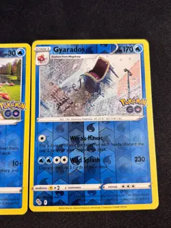 Pokemon Go TCG Magikarp Reverse Card 021/078 & Gyarados 022/078 Reverse - Image 5