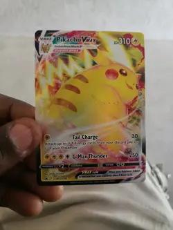 Pikachu VMAX SWSH286 Sword & Shield Promo Holo Card NM Condition - Image 2