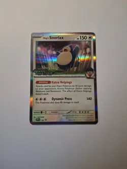 Hop's Snorlax - 184 (CGC10) - SV: Scarlet & Violet Promo Card - Pokemon TCG - Image 1