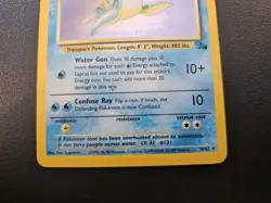 Pokemon TCG Lapras Fossil Holo Unlimited Rare Card 10/62 LP - Image 3